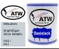 Preview: Mitsubishi, Bright/Eiger Silver Metallic, H43 / PA1: 1L Lackdose, von ATW Autoteile West.